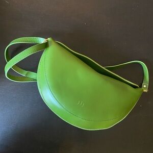 🦄 PLG Portland Leather Green Apple 🍏 Large Koala Sling Bag 🦄 Unicorn Color!!